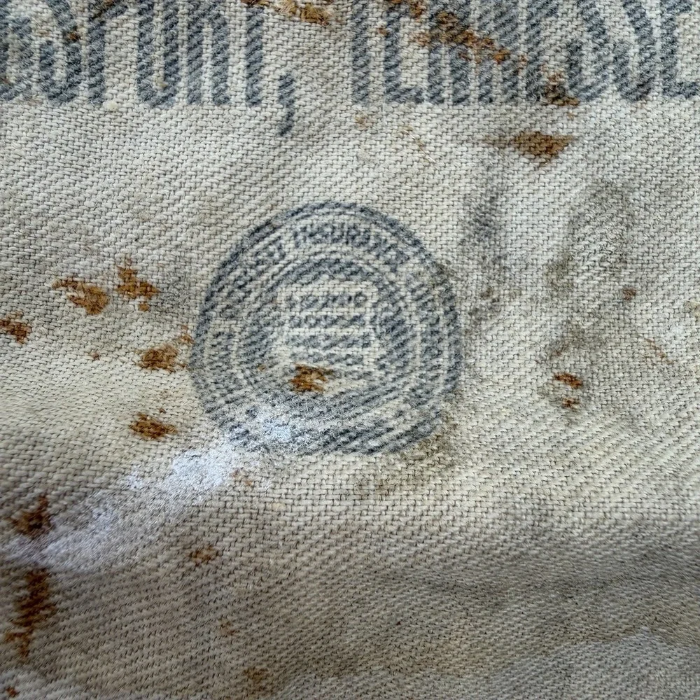 Vintage The First National Bank Kingsport Tennessee Money Deposit‎ Bag Code